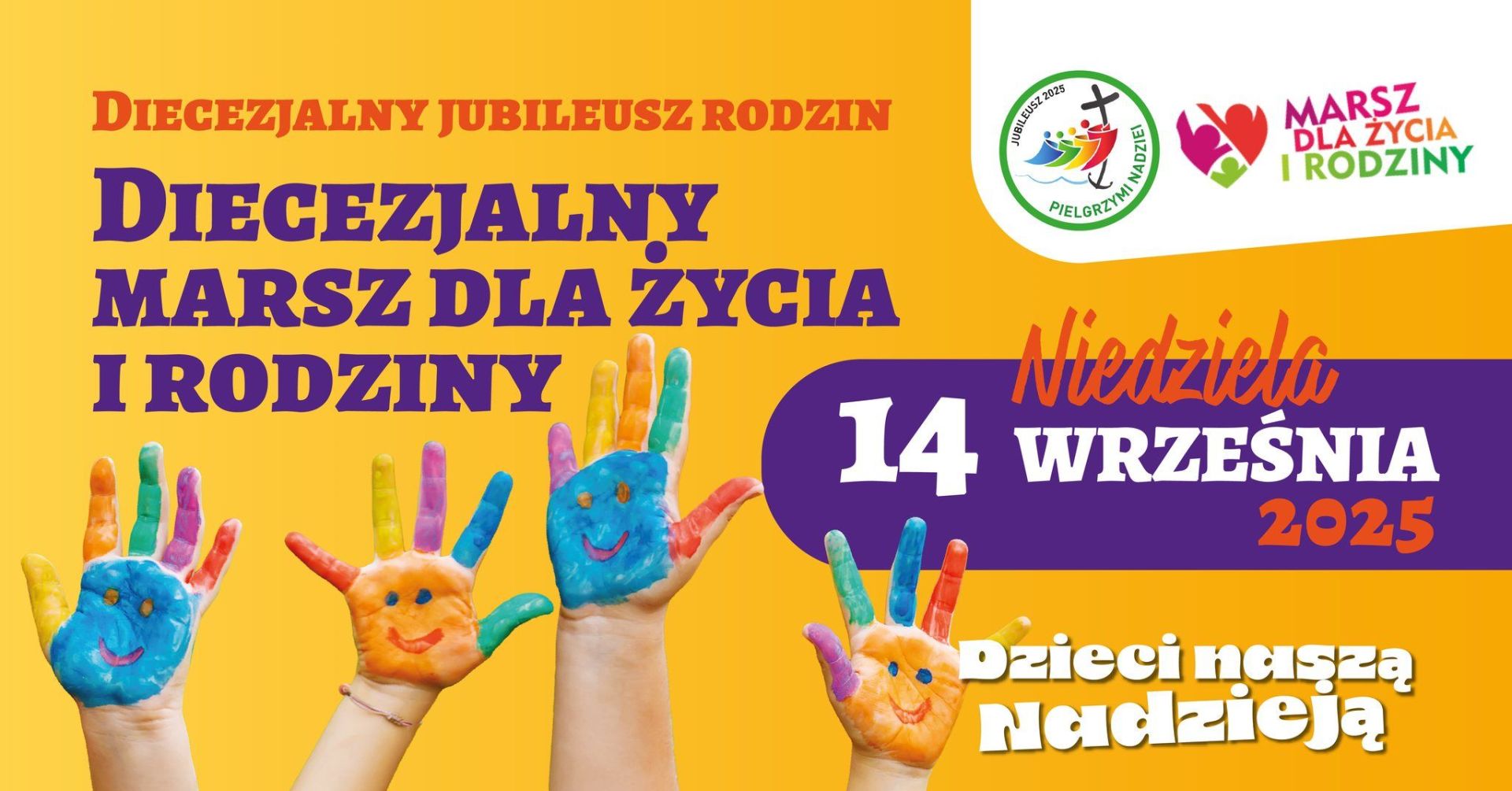 Zaproszenie na Jubileusz Rodzin i Marsz