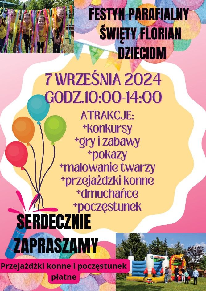 Zapraszamy na festyn!