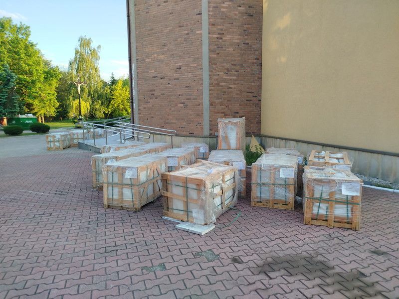 Bieżący stan prac na 9 maja