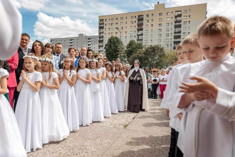 I Komunie św. dzieci ze Szkoły nr 38
