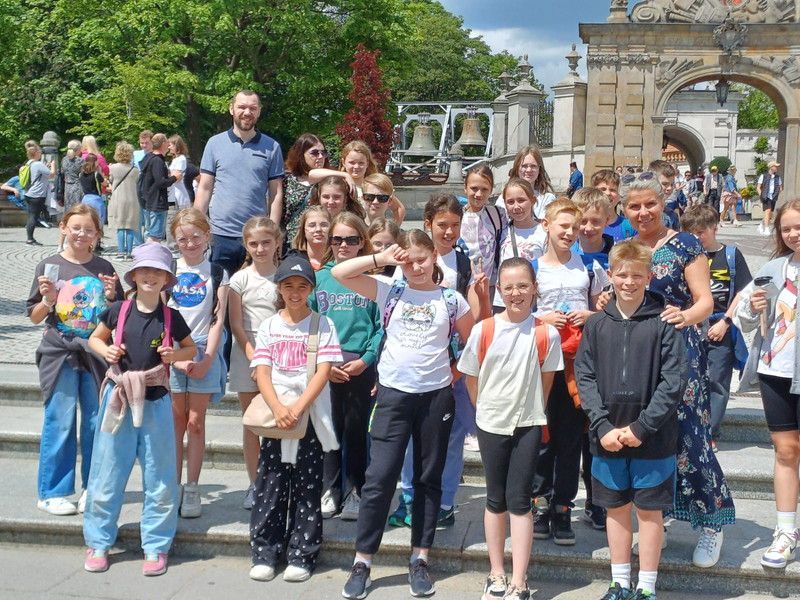 Pielgrzymka dzieci rocznicowych z SP40 do Częstochowy
