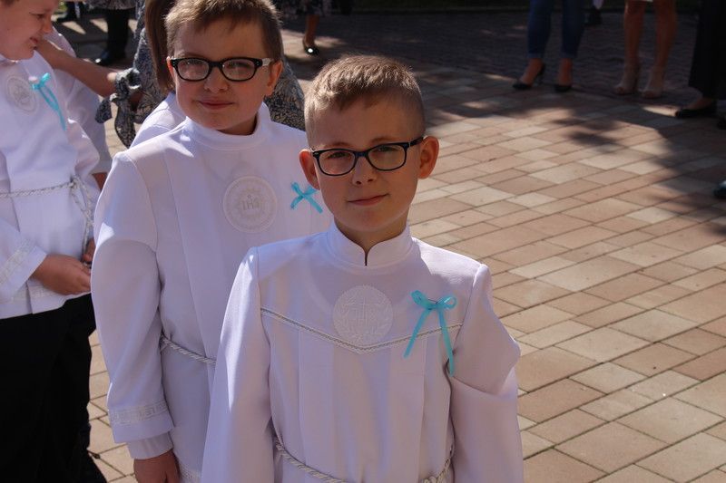 Być napełnionym Bożą obecnością - rocznica I Komunii świętej - SP40