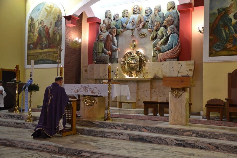 Imieninowa Msza święta w pierwszą niedzielę adwentu