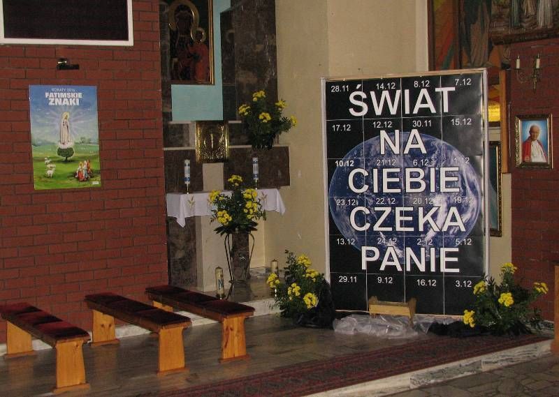 Świat na Ciebie czeka Panie - rozpoczęliśmy Adwent