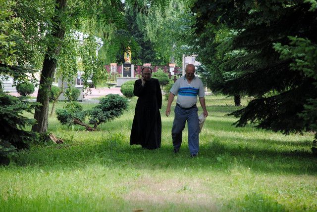 Prace przy kościele