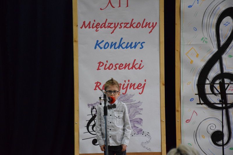 XII Międzyszkolny Konkurs Piosenki Religijnej