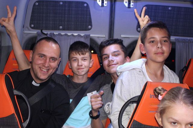 Wyjazd młodzieży do Rajczy