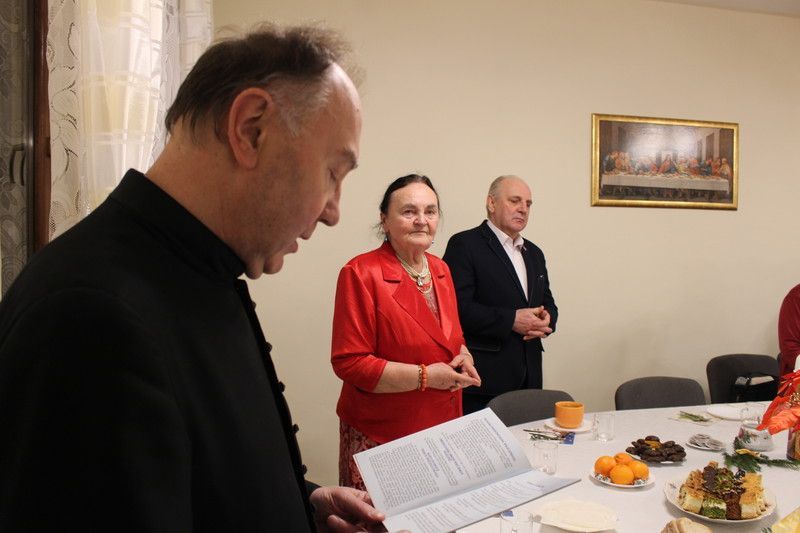Spotkanie opłatkowe zelatorek i Zarządu Kół Różańcowych