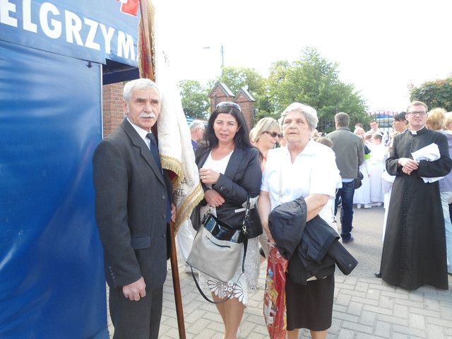 Straż Honorowa na pielgrzymce u swej Patronki