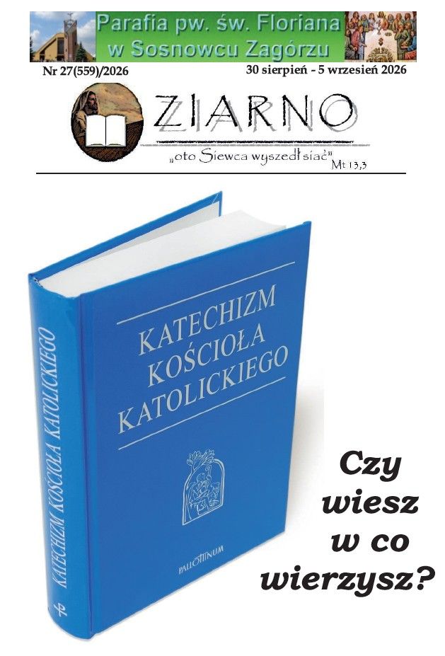 Pozwól Bogu zasiać w Tobie ziarno Jego Słowa