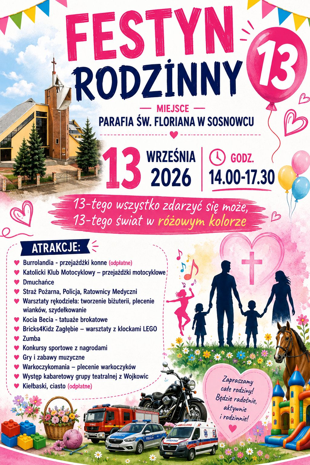 Zapraszamy na parafialny festyn