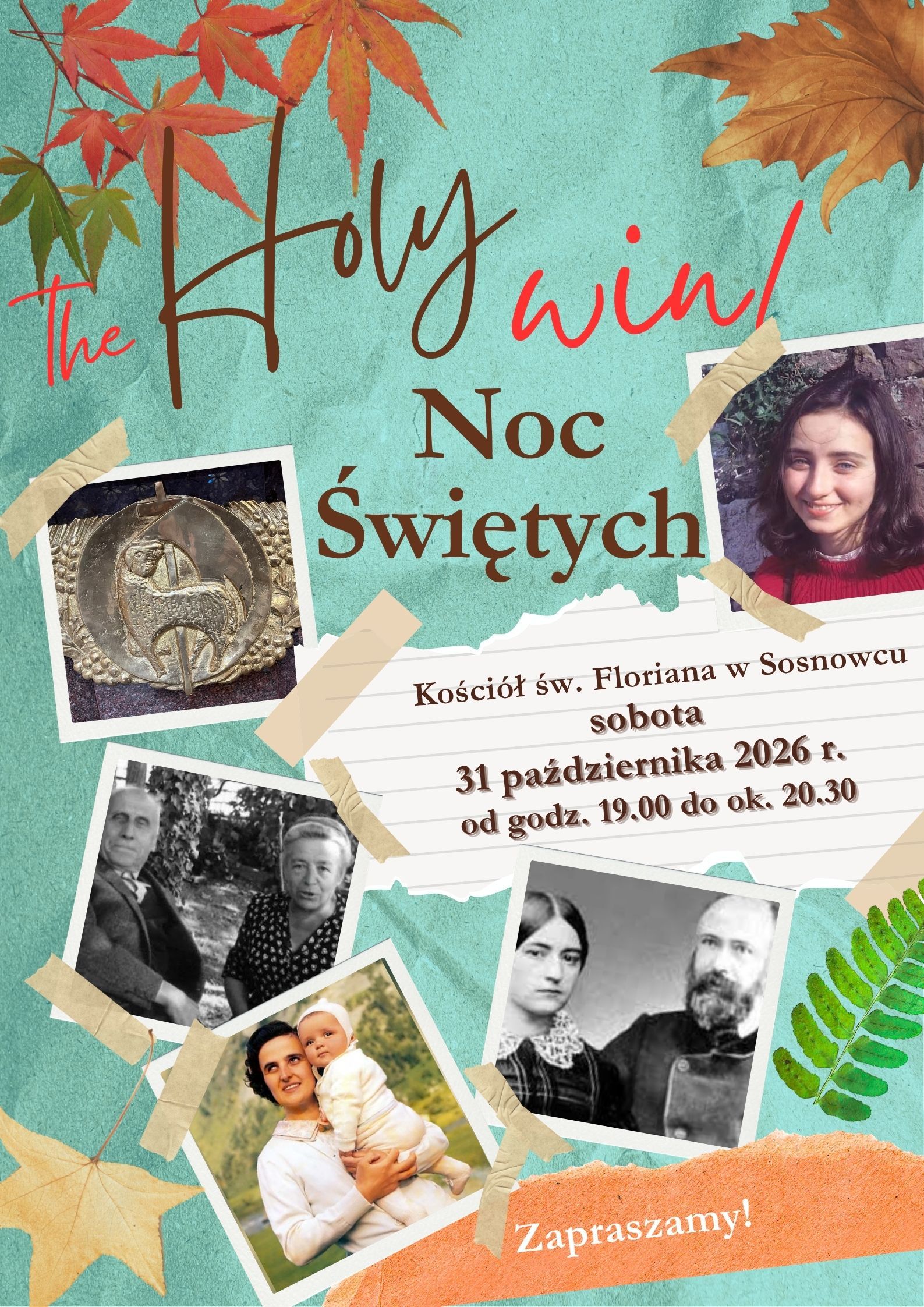 Zaproszenie na noc świętych